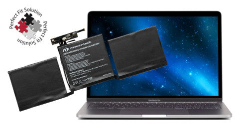 NewerTech NuPower 54.5 Watt-Hour Battery Replacement Kit for 13-inch MacBook Pro with 2-ports (Late 2016 - Mid 2017) NewerTech NuPower 54.5 Watt-Hour Battery Replacement Kit for 13-inch MacBook Pro with 2-ports (Late 2016 - Mid 2017)